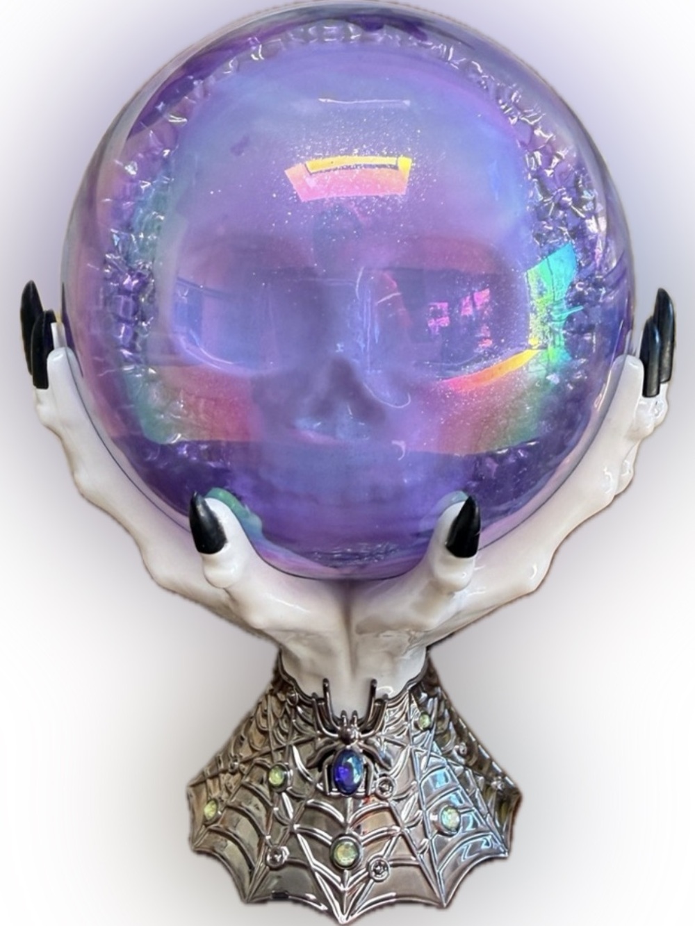 B&BW CRYSTAL BALL COLOR CHANGING PROJECTOR NIGHTLIGHT WALLFLOWERS PLUG